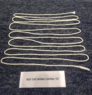 Chỉ khâu đóng chứng từ sổ sách - dây lé 11