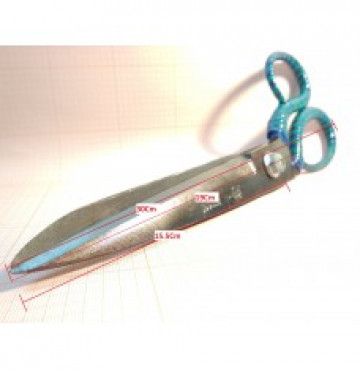 Kéo cắt may lưỡi thép T18 tay tròn