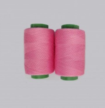 Sợi chỉ may đóng bao bì màu hồng