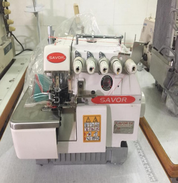 Máy Vắt Sổ 3 Kim 6 Chỉ SAVOR - thế giới máy may công nghiệp