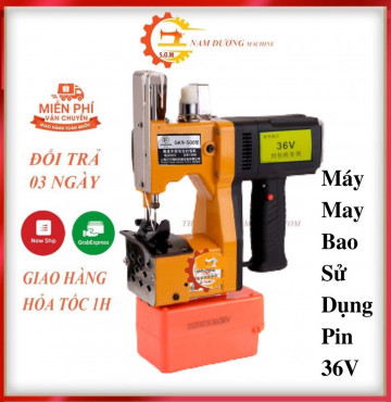 Máy May Bao Bì Chạy Pin > Máy Khâu Bao Cầm Tay Sử Dụng Pin 36V > Chuyên May bao dệt đựng gạo pp