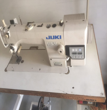 Bán Máy may 1 kim điện tử cắt chỉ lại mũi tự động 8700A Juki nhật bãi cũ