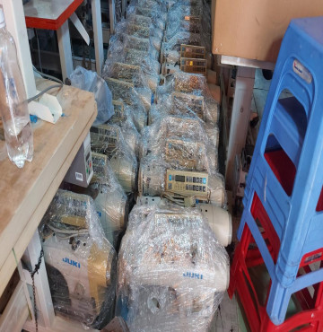 Thanh lý lô máy may công nghiệp cũ giá rẻ