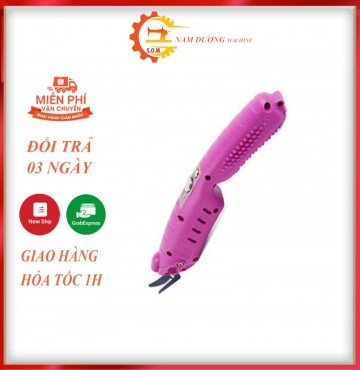 Máy cắt vải mini tiện lợi sử dụng pin > cắt vải thun> Pin bền sự dụng 180h liên tục