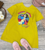 Bán buôn đầm thun nơ tiểu thư