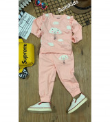 Bán buôn bộ thun dài tay in mây