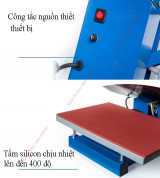 MÁY ÉP NHIỆT LOGO > MÁY ÉP NHIỆT PHẲNG KHỔ 38x38 > 40x60