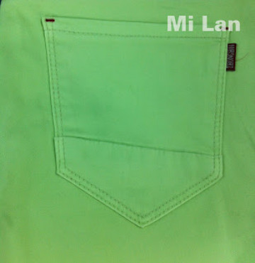 Vải kaki sới lụa S277 may quần nữ teen