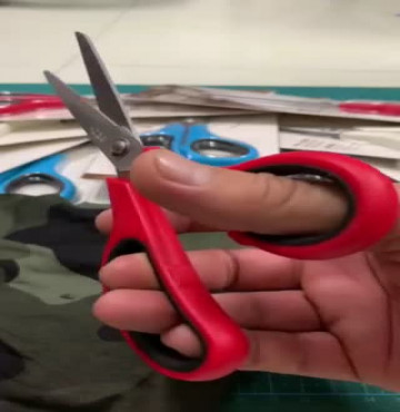 Kéo cắt gọt vãi, cắt giấy, vải nỉ làm handmade, thép không gỉ