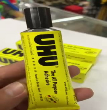 Keo dán đa năng UHU của Đức 35ml,trong suốt nhanh khô