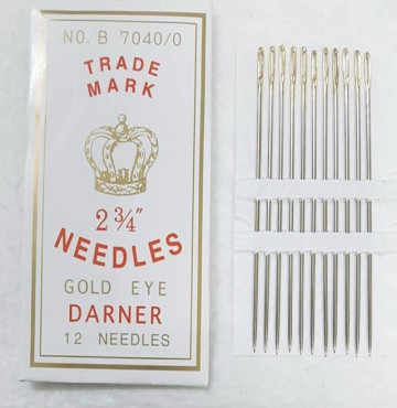 12 cây Kim may len cao cấp của Nhật dài 7cm