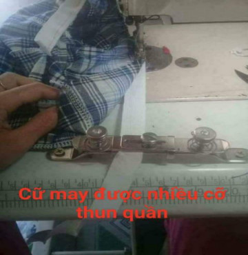 Cữ may thun quần nhiều cỡ thun dùng cho máy công nghiệp