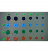 20 nút 4 lỗ quần tây, áo vét, áo dạ, 1,8cm