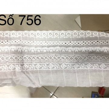 Ren vải Kate khổ rộng 16cm- 1 mét