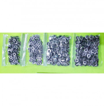 5 Nút 4 lỗ giả đồng rất đẹp, sắc nét