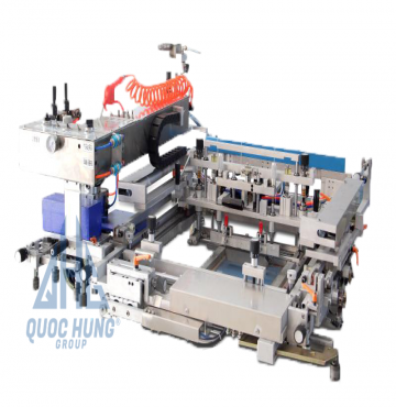 Máy In Lụa Chạy Bàn Dài Sử Dụng Khí Nén-Model QH- 1611