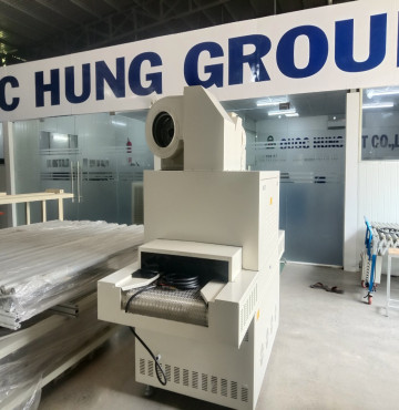 Băng chuyền sấy da giày UV- Model HX-961