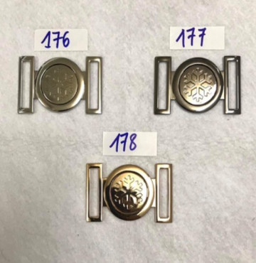 Khóa đầu dây nịch đầm.