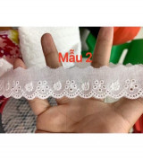 Ren vải kate khổ rồng 2,5cm- 3 mét