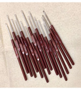 Bộ 16 cây kim chuyên móc sợi nhỏ cotton và len