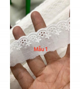 Ren vải kate khổ rồng 2,5cm- 2 mét