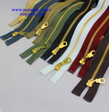 Dây kéo Đồng vàng