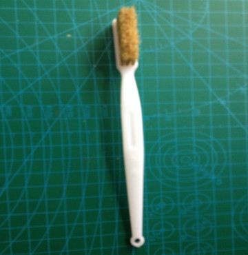 Bàn chải quét keo lông vàng