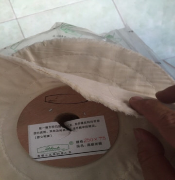 bánh vải đánh bóng loại 1 (có may thêm chỉ )