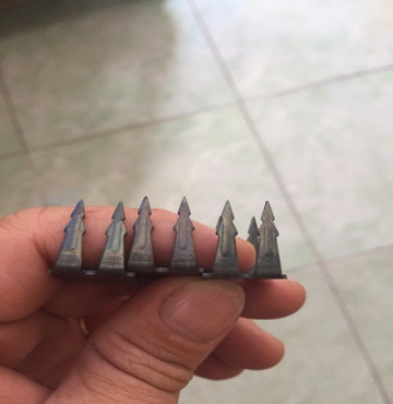 đinh u đóng gót giày