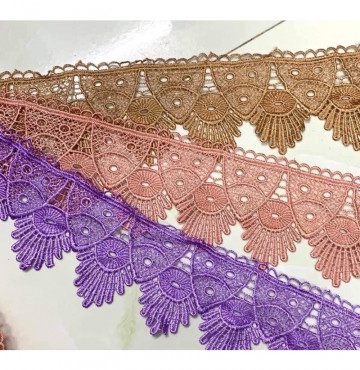 Ren chỉ cao cấp rộng 7cm rất đẹp mắt, bán từng mét