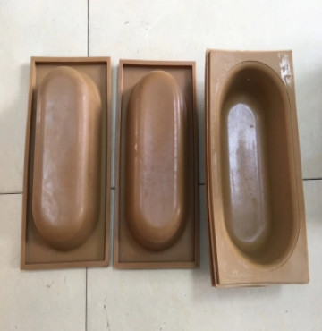 túi cao su máy ép đế -màu vàng（盖式压底机水袋-黄色）