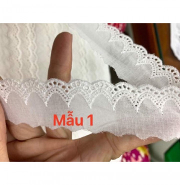 Ren vải kate khổ rộng 3cm- 2 mét