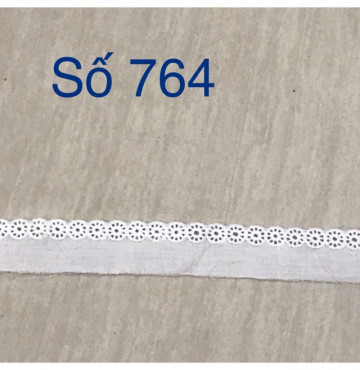 Ren vải kate 2,3cm-764- 2 mét