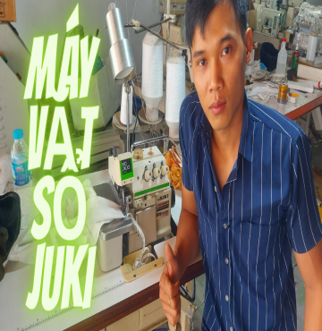 Thanh LÝ MÁY CUỐN BIÊN JUKI 1 KIM 3 CHỈ 2400