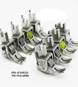 Chân vịt bánh lăn chống nhăn dùng máy công nghiệp có ốc chỉnh