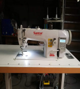 Thanh Lý MÁY MAY 1 KIM ĐIỆN TỬ CHÂN VỊT BƯỚC CẮT CHỈ TỰ ĐỘNG SANTA GIÁ RẺ