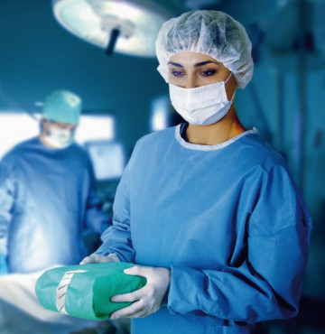 Vải không dệt 3 lớp làm khẩu trang y tế