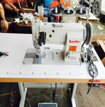 Cào SUNSIR 2 kim ỔTo Cố định may da bạt