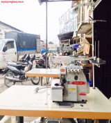 Máy Chập Vắt Sổ SIRLIR 747 moto liền trục