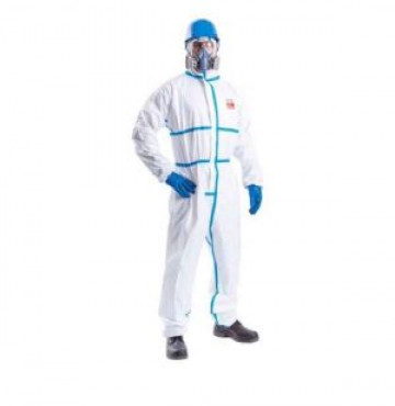 Vải may áo bảo hộ không dệt 2 lớp PE/SS nhập khẩu