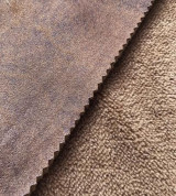 Vải lông một mặt