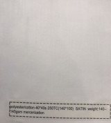 vải SATIN 250TC