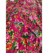 Vải chăn con công các màu( 2,5m x 1,6m )