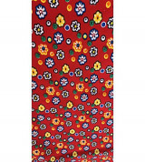 Vải chăn con công các màu chất liệu cotton 100% khổ vải 1m6