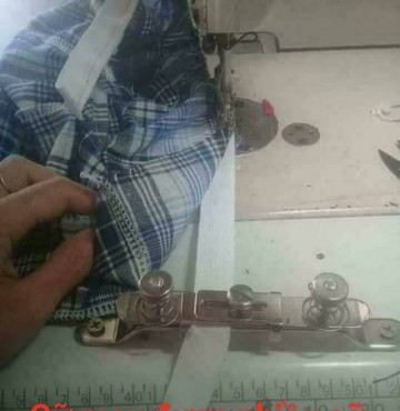Cữ căng thun để may thun quần dùng cho máy công nghiệp 1 kim