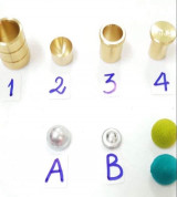 Combo 1 khuôn và 50 cái phôi nút dâu size 12 hoặc 14mm