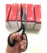 Kéo cắt vải tay trái dài 10inch là 25,5cm