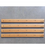 Thước gỗ may đo loại tốt có 2 cỡ để chọn lựa là dài 50cm và 60cm