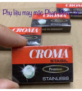Hộp lưỡi lam 10 cái hàng cao cấp hiệu Croma của Đức