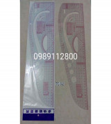 Thước cong dùng vẽ các đường cong, thẳng và góc vuông